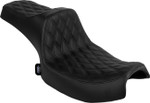 Drag Specialties Predator III 2-Up Seat | Double Diamond (0810-2470)