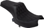 Drag Specialties Forward Predator III Seat - Double Diamond (0810-2460)