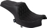 Drag Specialties Forward Predator III Seat | Double Diamond (0810-2464)