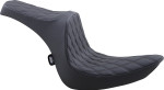 Drag Specialties Predator III 2-Up Seat | Double Diamond (0802-1438)