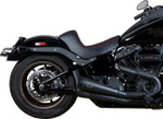 Drag Specialties Solo Seat | Double Diamond w/Red Stitching (0802-1515)