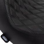 Drag Specialties Solo Seat | Double Diamond (0802-1513)