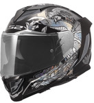 LS2 Assault III Warrior Motorcycle Helmet