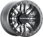 Raceline Ryno Beadlock Wheel | Gunmetal w/Black Ring | 15x7 (A91G-57056-52)