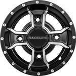 Raceline Mamba Wheel | Black w/Machined | 10x5 (A7710556-32)