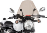 Slipstreamer 15" Smoke Spitfire Sport Windshield (S-06-A-C-M)
