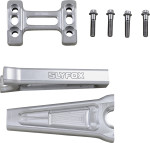 Slyfox Straight Handlebar Riser Kit | 1" Clamping | 6" Rise | Raw (TM-SLY3)
