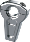 Slyfox Straight Handlebar Riser Kit - 1" Clamping - 3.5" Rise - Raw (TM-SLY17)