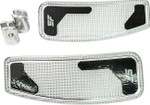 Slyfox Mini Driver Floorboards | Male Mount | Chrome Polished (SF-906-01-2)