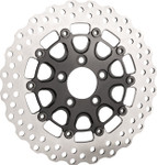 Slyfox 11.8" Front Brake Rotor | Black/Silver (0133-1812S-B)