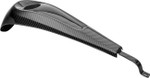 Slyfox Gloss Carbon Fiber Dash Panel w/ Center Hole (1028-TC2C)