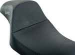 Slyfox Drifter Seat | Black Vinyl w/ Slipstop | Gray Logo (4684B-slyfox)