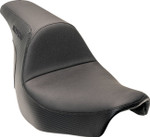 Slyfox Lowrider Drifter Seat | Smooth Vinyl | Carbon w/ Black Logo (0802-1589)
