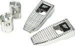 Slyfox Speed Pegs Front Foot Pegs - Silver Polished (SF-903-01-2)