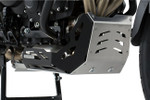 SW-Motech Aluminum Lower Engine Guard - Black/Silver (MSS.11.752.10001/B)