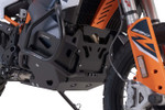 SW-Motech Aluminum Lower Engine Guard - Black (MSS.04.521.10002/B)