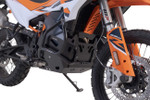 SW-Motech Aluminum Lower Engine Guard - Black (MSS.04.521.10002/B)