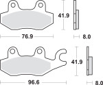 SBS MS - Sintered Brake Pads (1721-1825)