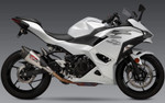 Yoshimura AT2 Slip-On Muffler | Stainless | Ninja 400/500/Z400/500 (14730BP520)