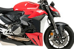 Puig Downforce Naked Side Spoilers - Black (21475J)