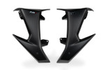 Puig Downforce Naked Side Spoilers | Matte Black (21783J)