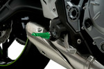 Puig R-Fighter Footpegs | Green (9192V)