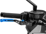 Puig Brake Lever 4.0 | Folding/Adjustable/Extendable | Blue (414ANA)
