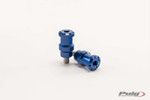 Puig Hi-Tech Swingarm Spools | Blue | 8mm (5923A)