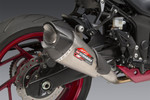 Yoshimura AT2 Stainless Slip-On Exhaust w/Stainless Muffler (11801BP521)