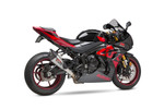 Yoshimura AT2 Stainless Slip-On Exhaust w/Stainless Muffler (11182BP521)