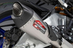 Yoshimura AT2 Slip-On Exhaust Muffler - Stainless - '22-26 MT-10 (13101BP520)