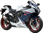 Yoshimura AT2 Stainless Slip-On Exhaust w/Stainless Muffler (11750BP521)