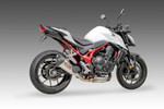 Yoshimura AT2 Stainless Slip-On Exhaust w/Stainless Muffler (12760BP520)