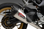 Yoshimura AT2 Stainless Slip-On Exhaust w/Stainless Muffler (12150BP520)