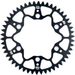 Moto-Master 7075 Aluminum Rear Sprocket - Black - 47 Tooth - 420 (620272247)