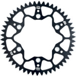Moto-Master 7075 Aluminum Rear Sprocket - Black - 52 Tooth - 520 (620022252)