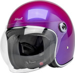 Biltwell Tahoe Solid Open Face Motorcycle Helmet