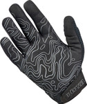 Biltwell Ridgecrest Blackout Mens Textile Motorcycle Gloves