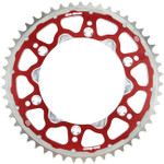 Moto-Master Fusion Dual Ring Rear Sprocket - Red - 48 Tooth - 420 (620033348)