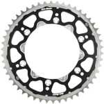 Moto-Master Fusion Dual Ring Rear Sprocket - Black - 46 Tooth - 420 (620263246)