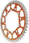 Moto-Master Fusion Dual Ring Rear Sprocket - Orange - 46 Tooth - 420 (620273546)