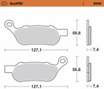 Moto-Master RoadPro Sintered Metal Rear Brake Pads (412102-PU)