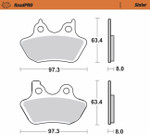 Moto-Master RoadPro Sintered Metal Rear Brake Pads (411902-PU)