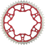 Moto-Master Fusion Dual Ring Rear Sprocket - Red - 50 Tooth - 520 (620023350)