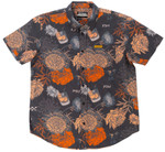 Fasthouse Scene Mens Button Up Short Sleeve Shirt