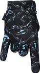 Fist Strapped Chrome Mens MX Offroad Gloves