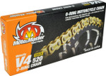 Moto-Master V4 Series 520 Gold Drive Chain - 120 Links (652002)
