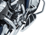 Kuryakyn Chrome Phantom Brake Pedal Pads (5764)