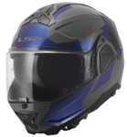 LS2 Advant II Triple Modular Motorcycle Helmet w/SunShield