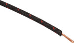 Namz 16-Gauge Cloth Braided Wire - Black/Red - 25' Spool (NCBW-02)